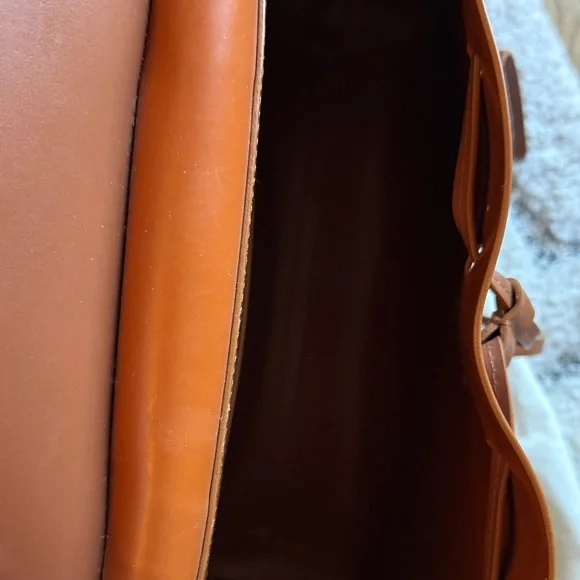 Mansur Gavriel Tan Leather Satchel - Picture 7 of 11